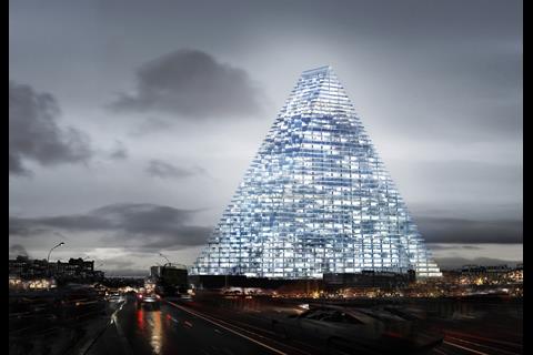 Herzog and de Meuron - Triangle tower Paris